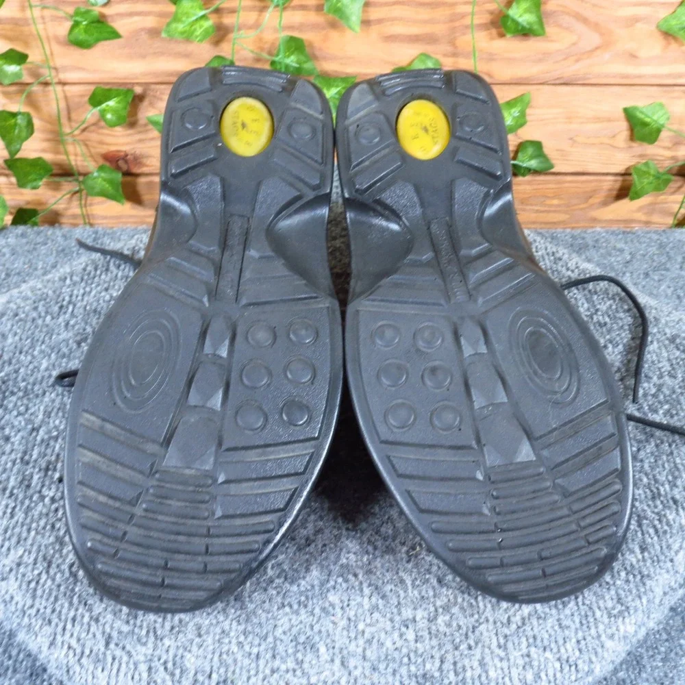 Deer Stags Equator Mens Oxford Shoes Sz 9.5 Wide Work Uniform Professional Black